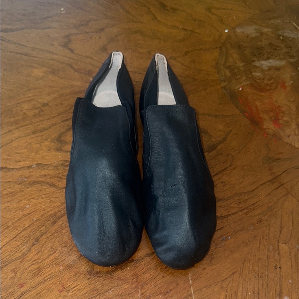 Black Leather Dance Shoes